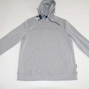 Quiksilver Men's Hoodie Sweatshirt Medium NWT Long Sleeves Gray Pullover M